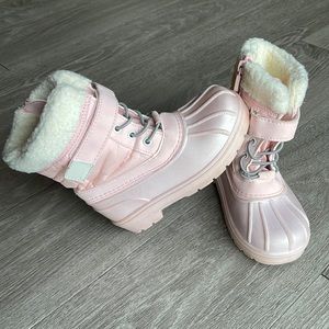 Cat & Jack Girls Snow Boots SZ 10